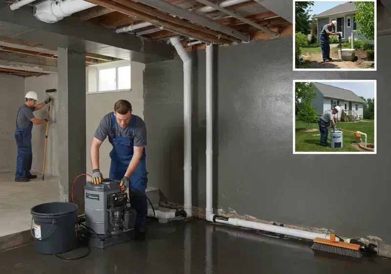 Basement Waterproofing and Flood Prevention process in Hickory Hills, IL